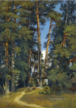 Bosque Painting - WOODLAND GROVE paisaje clásico Ivan Ivanovich árboles